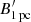 $ B^\prime_{1\,{\rm pc}} $