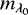 $m_{\lambda_{0}}$