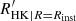 $ {R_{\mathrm{HK}}^\prime}_{|{R}={R}_{\rm inst}} $