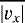 Mathematical equation: $\overline{|v_{x}|}$