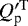 Mathematical equation: $Q^{\prime \rm T}_{\textrm{p}}$