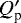 Mathematical equation: $Q^{\prime}_{\textrm{p}}$