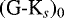 Mathematical equation: $(\textrm{G-K}_{s})_{0}$