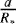 Mathematical equation: $\frac{a}{R_*}$