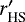 Mathematical equation: $r\prime_{\textrm{HS}}$