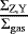 Mathematical equation: $\frac{\Sigma_{\mathrm{Z,Y}}}{\Sigma_{\mathrm{gas}}}$