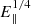 $ E_\parallel^{1/4} $