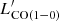 $ {L^\prime_\mathrm{CO(1{-}0)}} $