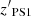 $ {z^\prime}_{\rm PS1} $