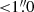 $ { < }1{{\overset{\prime\prime}{.}}}0 $