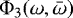 $\Phi_3(\omega, \bar{\omega})$