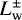$L^{\pm}_{\textrm{w}}$