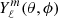 $ {Y_{\ell}^{m}}(\theta,\phi) $