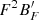 $ F^2B_F^\prime $
