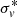 $ \sigma_{\it v}^* $