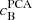 $ c^{\mathrm{PCA}}_{\mathrm{B}} $