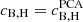 $ c_{\mathrm{B,H}} = c^{\mathrm{PCA}}_{\mathrm{B,H}} $