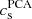 $ c^{\mathrm{PCA}}_{\mathrm{s}} $