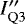 Mathematical equation: $I_{\mathrm{Q}3}\prime\prime$
