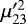 Mathematical equation: $\mu_{23}\prime^2$