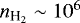 $n_{\textrm{H}_2}\sim 10^{6}$