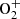 $ \rm{O}_2^+ $