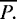 Mathematical equation: $\overline{P.}$