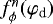 Mathematical equation: $f^n_{\phi}(\varphi_{\textrm{d}})$
