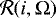 Mathematical equation: $\mathcal{R}(i,\Omega)$