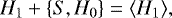 Mathematical equation: \begin{equation*}H_1 + \{S,H_0\} = \langle H_1 \rangle, \end{equation*}