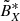 $ \tilde{B}_X^{\ast} $
