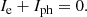 $$ \begin{aligned} I_{\mathrm{e} } + I_{\mathrm{ph} } = 0. \end{aligned} $$