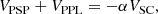 $$ \begin{aligned} V_{\mathrm{PSP} } + V_{\mathrm{PPL} } = - \alpha V_{\mathrm{SC} } , \end{aligned} $$