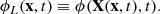 $$ \begin{aligned} \phi _L(\mathbf x ,t) \equiv \phi (\mathbf X (\mathbf x ,t), t). \end{aligned} $$