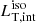 $ L^{\mathrm{iso}}_{\mathrm{T, int}} $