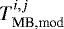 $T_{\textrm{MB,mod}}^{i,j}$