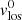 $ v_{\mathrm{los}}^{0} $