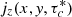 $ j_z(x,{\it y},\tau_c^{*}) $