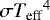 $\sigma{T_{\textrm{eff}}}^4$