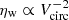 $ \eta_{\mathrm{w}} \propto V^{-2}_{\mathrm{circ}} $