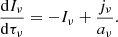 Mathematical equation: $$ \begin{aligned} \frac{\mathrm{d}{{I}_{\nu }}}{\mathrm{d}{{\tau }_{\nu }}}=-{{I}_{\nu }}+\frac{{{j}_{\nu }}}{{{a}_{\nu }}} . \end{aligned} $$