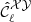 $ \mathcal{\hat{C}}^\mathcal{XY}_\ell $