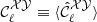 $ \mathcal{C_\ell^{XY}}\equiv\langle\mathcal{\hat{C}_\ell^{XY}}\rangle $