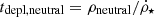 $ t_{\mathrm{depl, neutral}} = \rho_{\mathrm{neutral}} / \dot\rho_{\star} $