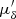 $ \mu^\prime_{\delta} $