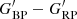 $ G_{\rm BP}^\prime-G_{\rm RP}^\prime $