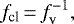 Mathematical equation: \begin{equation*}f_{\textrm{cl}}\,{=}\,f_{\textrm{v}}^{-1},\end{equation*}