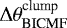 Mathematical equation: $\Delta\theta^{\textrm{clump}}_{\textrm{BICMF}}$