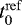 Mathematical equation: $t_0^{\mathrm{ref}}$