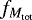 Mathematical equation: $f_{M_{\textrm{tot}}}$